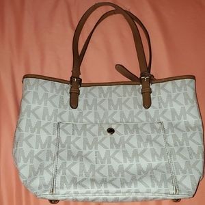 Tan Michael kors purse